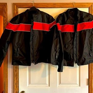 Two matching Nexgen motorcycle jackets